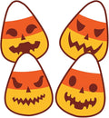48 Pcs Candy Corn Cutouts Halloween Paper Cut-Outs Candy Corn Bulletin Board by Unknown