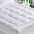 GRT Pillowtop Mattress Topper Twin XL Size, Rayon from Bamboo Mattress Cover by GRT