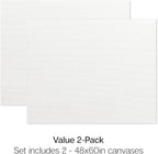 KINGART Stretched White Canvas Set – Rectangle, 48x60 Inch, Triple Gesso Primed - Image 6