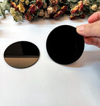 Set of 20 Acrylic Plexiglass Shee, 4 inch Black Acrylic Sheet, Round Plexiglass - Image 5
