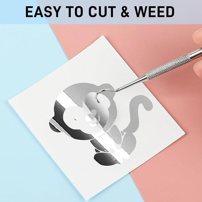 IModeur Glossy Silver Permanent Vinyl - Image 4