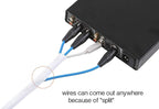 Alex Tech 20ft - 1.5 inch Cord Protector Wire Loom Tubing Cable Sleeve Split - Image 3