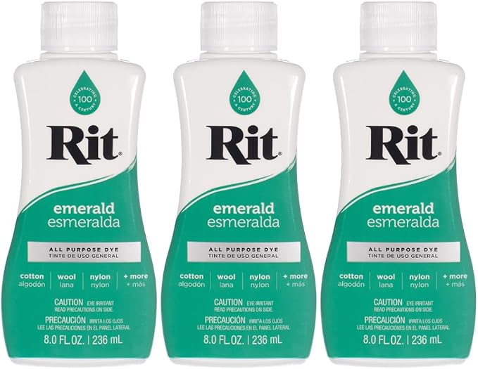 Rit Dye – 8 Oz. Liquid Fabric Dye by CraftCounty