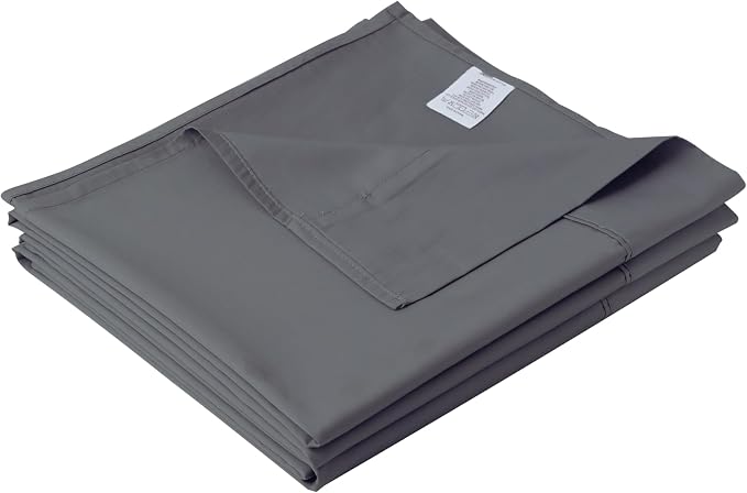 Cotton Full Flat Sheet Only, 600 Thread Count 100% Egyptian Cotton Top Sheet by ZaizaiHome