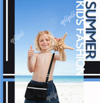 qiipii 2 Pack Beach Mesh Bag for Kids Shell Collecting Bag Beach Sand Toy Bags - Image 3