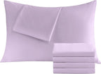 Pillowcases Standard 4 Pack, 20x26 Pillow Cases by Culve