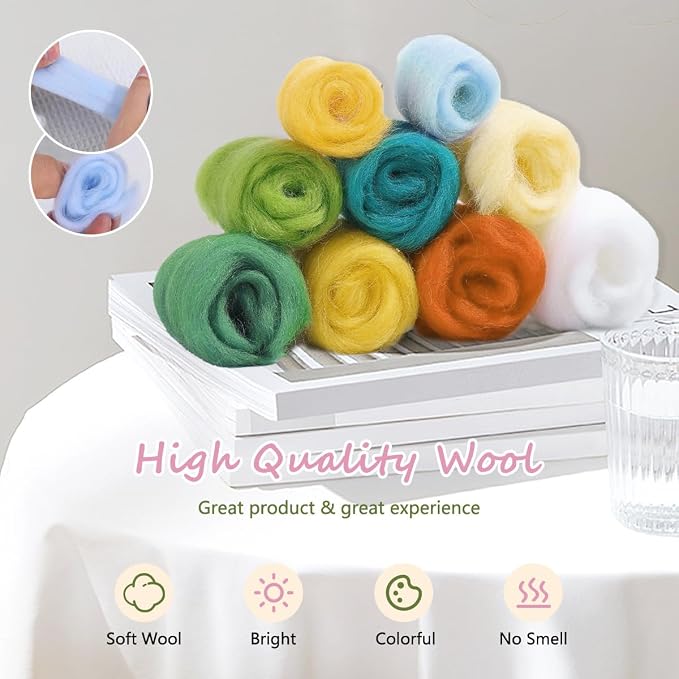 CaptainCrafts DIY Needle Felting Starter Kit - Image 4