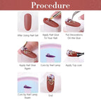 Letter Nail Art Charms Random Candy Color Letter Resin Nail Rhinestones Kawaii - Image 6