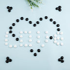Meschett White Glass Marbles, 0.97 LB Flat Glass Beads - Image 6