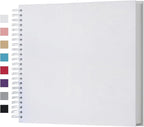 potricher 12 x 12 Inch Large DIY Scrapbook Photo Album 80 Pages Thick Kraft by potricher