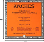 Arches Watercolor Paper Block, 7.9" x 7.9", 140 pound - Image 9