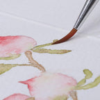 50 Sheets Watercolor Paper 3.5 x 2, 300 GSM Deckled Edge Paper Rough/Textured - Image 3