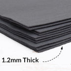 Threadart Dark Grey Premium Felt Sheets - Image 3
