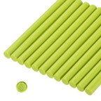 MECCANIXITY 12 Pcs Yellow Green Cylinder Sealing Wax Stick Glue Gun Wax Seal by MECCANIXITY