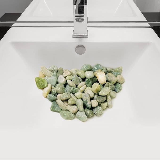 FANTIAN 10 lbs River Rocks, 1-2 Inch Polished Pebbles - Image 8