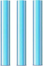 Puff Vinyl Heat Transfer 3 Sheets 12"x10"-Pale Blue | 3D Puffy htv Iron on by Venitor