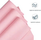 100 Sheets Large Pink Craft Paper - Image 3