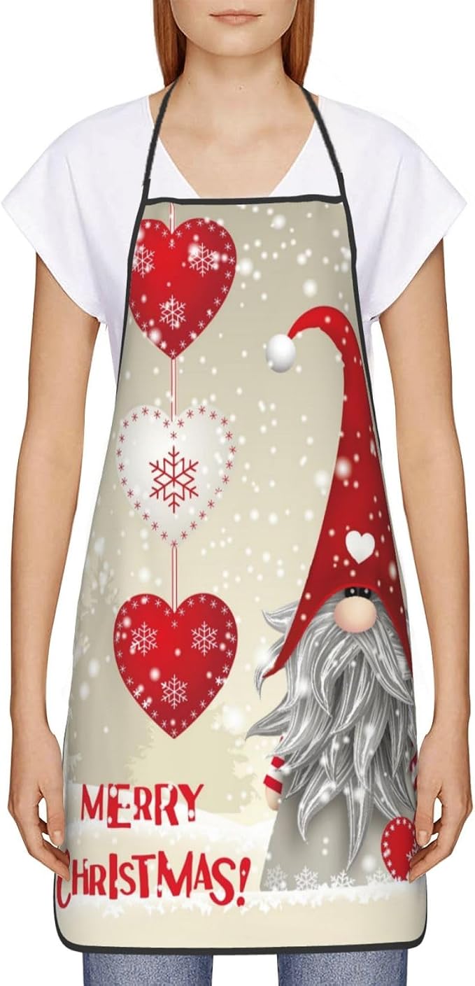 Apron Cooking Chef Work Shop Women Men Baking Decorations Painting Bbq Grilling - Image 3