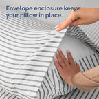 Body Pillowcases Set of 4-20x54 Long Body Pillow Case - Image 6