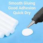 ENPOINT White Hot Glue Sticks Full Size - Image 3