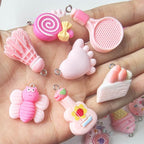 Resin Charms Kawaii Cute Charm for Keychain Jewelry Earring making Girls - Image 2