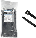 Kable Kontrol Heavy Duty Cable Zip Ties 100 Pcs 15 Inch Black, 250 Lbs Tensile by KABLEKONTROL%C2%AE