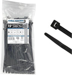 Kable Kontrol Heavy Duty Cable Zip Ties 100 Pcs 15 Inch Black, 250 Lbs Tensile by KABLEKONTROL%C2%AE