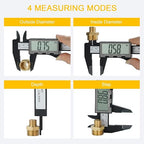 Digital Caliper, Sangabery Dial Caliper 6 Inch - Image 3