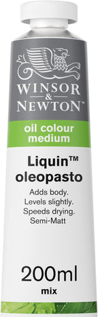 Winsor & Newton Liquin Oleopasto Medium, 200ml tube by WinsorNewton