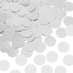 MECCANIXITY 700 Pcs Flat Round Sequins 15mm/0.6 Inch Loose Paillettes Craft by MECCANIXITY