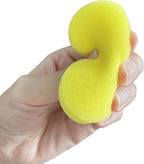WAFJAMF 12 Pcs Round Painting Sponge 2.96 Inch Craft Clay Yellow | Pottery - Image 3