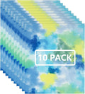 FUNKAKA Tie Dye HTV Heat Transfer Vinyl Bundle, 10 Sheets HTV Vinyl by FUNKAKA