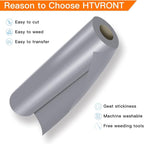 HTVRONT HTV Vinyl Rolls Heat Transfer Vinyl - Image 3