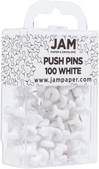 JAM PAPER Colorful Push Pins - Image 2