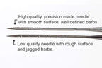 Sample Set | Precision Wool Felting Needles | 36 Gauge Star, 38 Gauge Star - Image 2