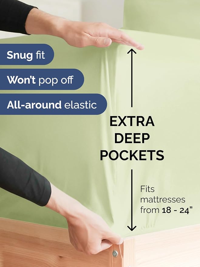 Extra Deep King Sheet Set - Image 3