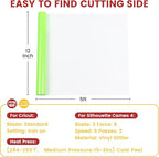 Fluorescent Green Glitter Heat Transfer Vinyl 12" x 5FT - Image 2
