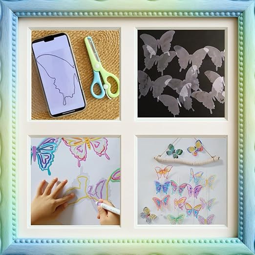 20PCS Clear Plastic Sheet, A4 PVC Flexible Plastic Board Transparent Acrylic - Image 4