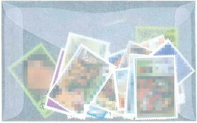 Mystic Stamp Company Glassine Envelopes 3-1/8" x 5-1/16" – Pack of 100 by Unknown