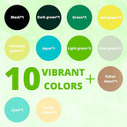 HTVRONT Green Heat Transfer Vinyl Green, Iron on Vinyl Compatible - Image 2