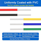 Treedix 5pcs 164ft Copper Hookup Wire Kit Wrapping 30AWG Cable Jumper Wire - Image 4