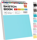 Soucolor Sketch Book 9x12, Thick Drawing Paper Pad School Art Supplies | 100 by Soucolor
