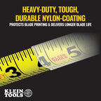 Klein Tools 9125 Tape Measure, Heavy-Duty Measuring Tape - Image 3