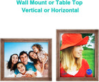 RPJC 8x10 Picture Frames Made of Solid Wood High Definition Glass - Image 5