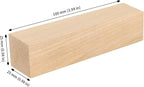 JAPCHET 24 Pieces 4 x 1 x 1 Inch Basswood Carving Blocks, Natural Wood Carving - Image 2