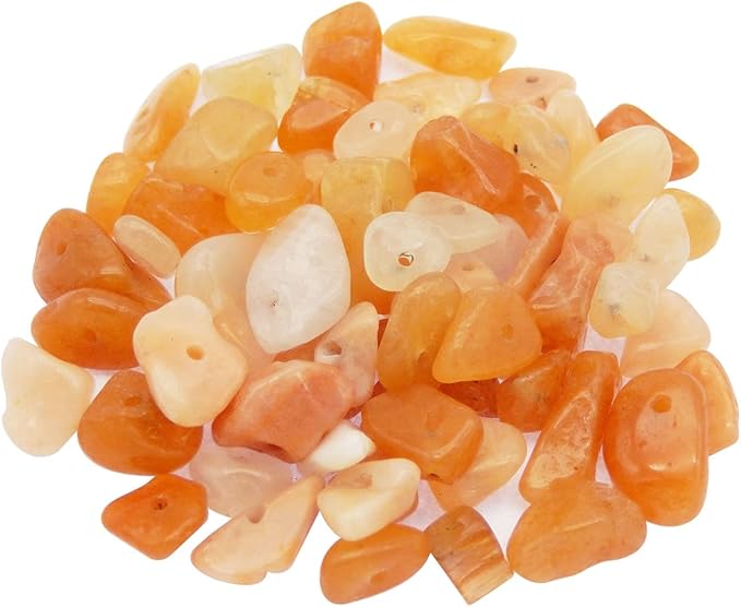 450PCS Yellow Aventurine Natural Irregular Chip Stone Beads 5-8mm Gemstones by JulieWang-FortheLoveofHandmade