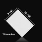 9 x 12 Inch White Foam Sheets Crafts, 2mm Thick. 25 Pack Premium White Foam - Image 3