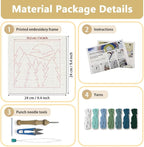 Doodlream Pine Tree Forest DIY Punch Needle Embroidery Kit - Image 2