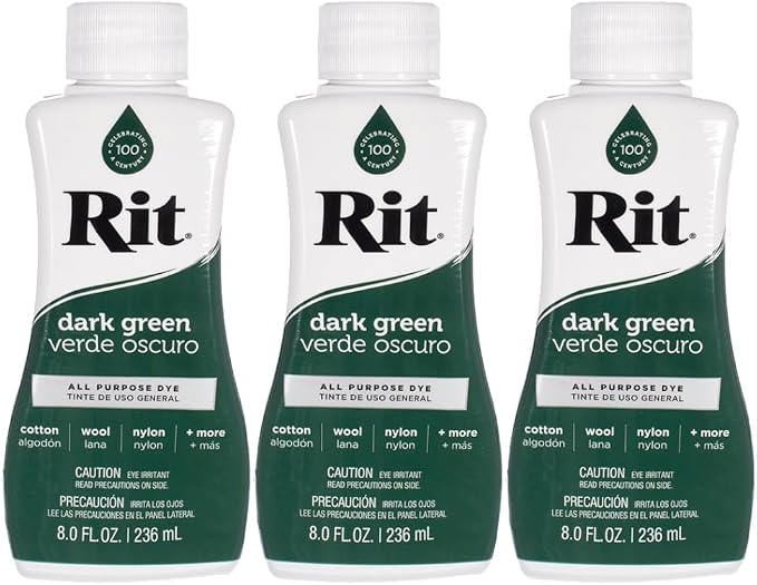 Rit Dye – 8 Oz. Liquid Fabric Dye by CraftCounty