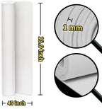 3-Pack 1mm Thick White Eva Foam Cosplay Sheets roll, 13.5" x 49" Premium eva - Image 2